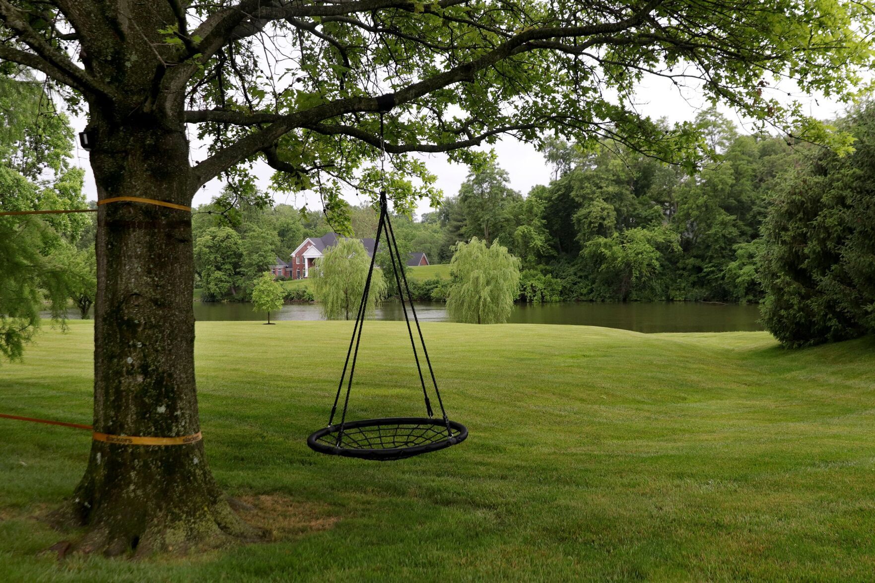 At home with Michelle and Chad Wiegmann in St. Charles